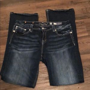 Miss Me mid rise curvy boot size 34 boot cut